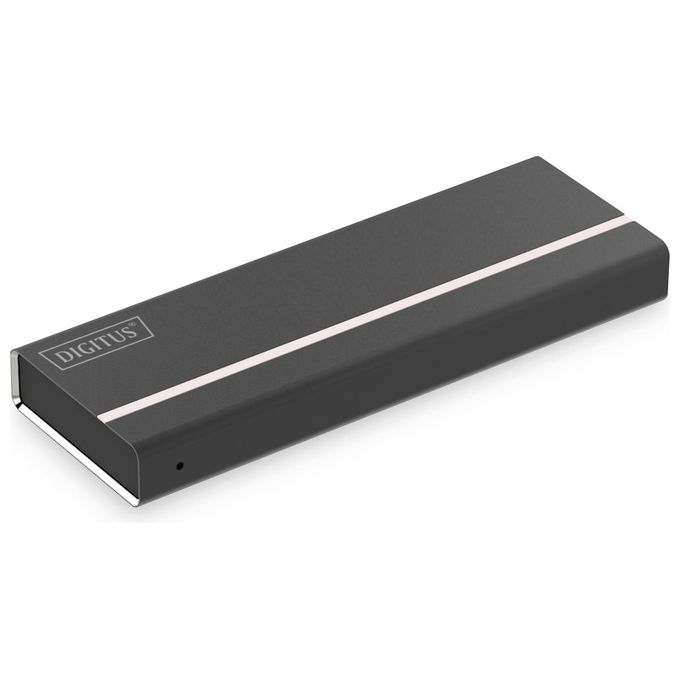 Digitus Alloggiamento Ssd Esterno Usb Type-C 3.1 M.2 Nvme Senza Attrezzi Alloggiamento in Alluminio Key M o Key B+M