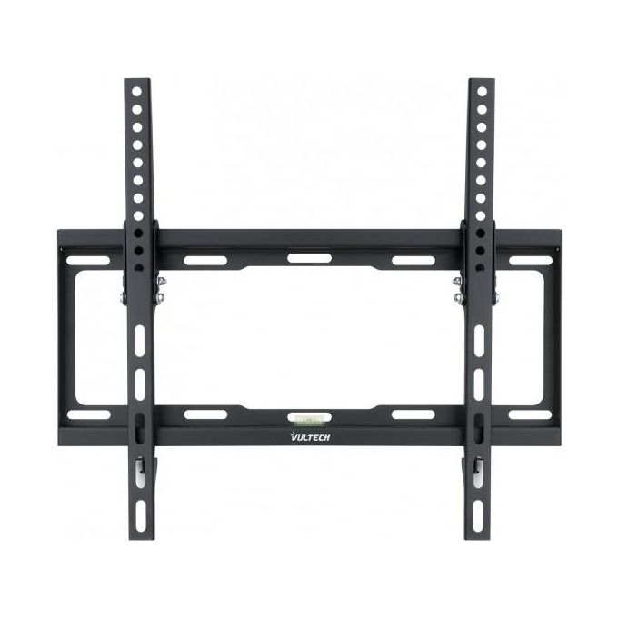 Vultech BTV-T3255LITE Supporto Fisso Staffa da Parete per Tv a Schermo Piatto Led Lcd Plasma da 32 a 55 Supporto Resistente 35Kg e Livella a Bolla