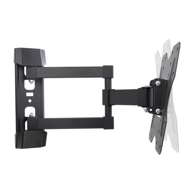 Vultech BTV-D2342LITE Supporto Staffa a Muro Inclinabile 3° -10° per TV a Schermo Piatto LED LCD Plasma da 23'' a 42'' VESA 200x200