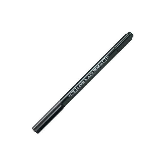 Lyra Confezione 10 Pezzi Pennarelli Aqua Brush Duo Nero