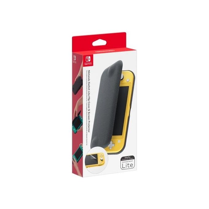 Nintendo Custodia Flip e Pellicola Protettiva per Nintendo Switch Lite-Switch