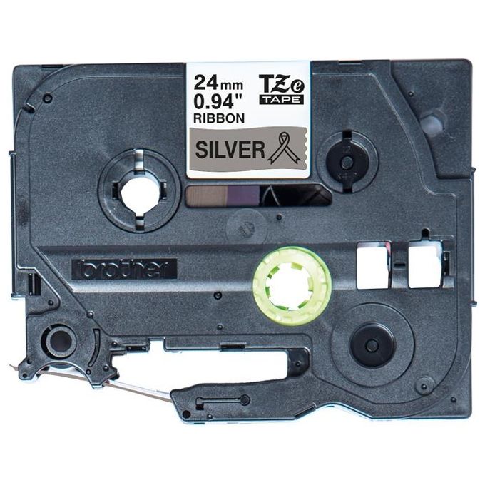 Brother TZE-R951 Nastro per Stampante Nero su Argento 24mm