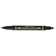 Pentel Confezione 12 Marcatori Twin Tip Nero