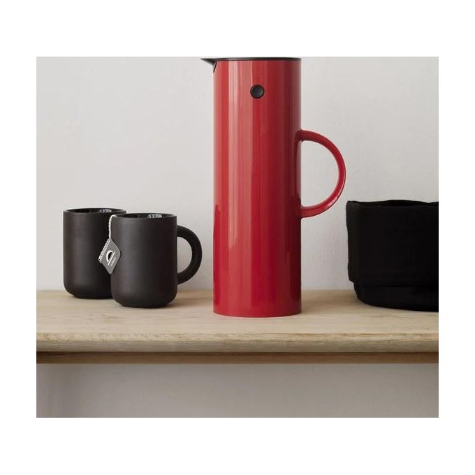 Stelton EM 77 Caraffa Termica 1 Litro Rosso