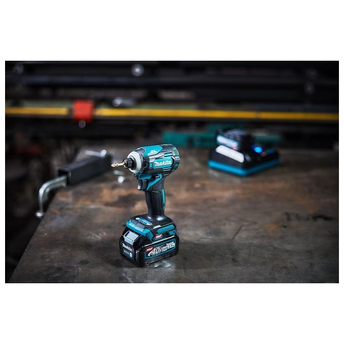 Makita Td001Gz02 Avvitatore Ad Impulsi 40V 1-4 Bl 210Nm (Batteria Non Inclusa)