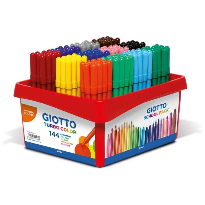 Giotto Confezione 144 Pezzi Matite Turbo Color