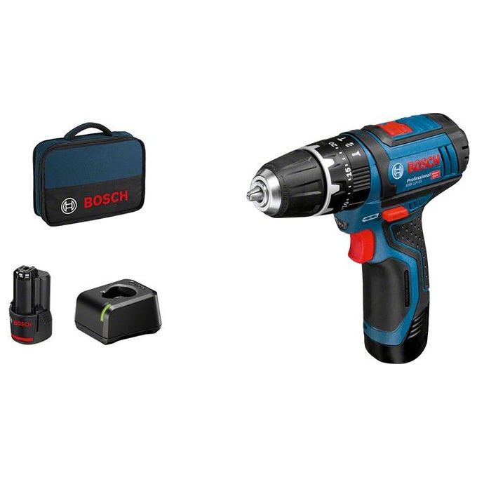 Bosch GSB 12V-15 Promo Pack Trapano Avvitatore