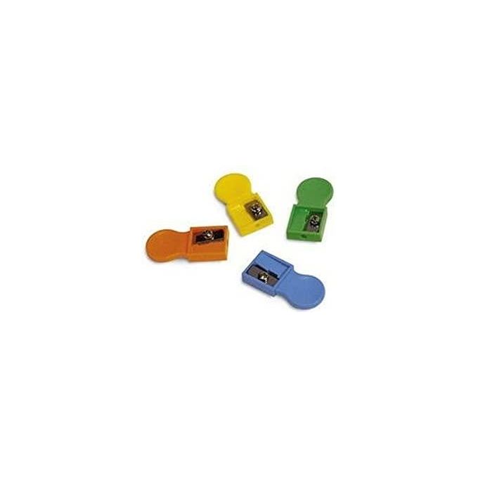 Lebez E112 Temperamatite Manuale 1 Foro Confezione 30 Pezzi Plastica colore Assortiti