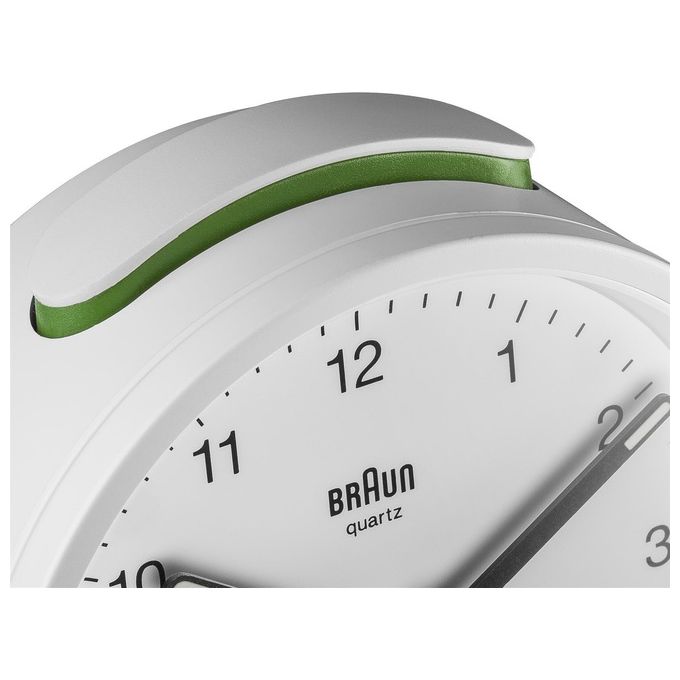 Braun BC 12 W Sveglia al Quarzo Bianco