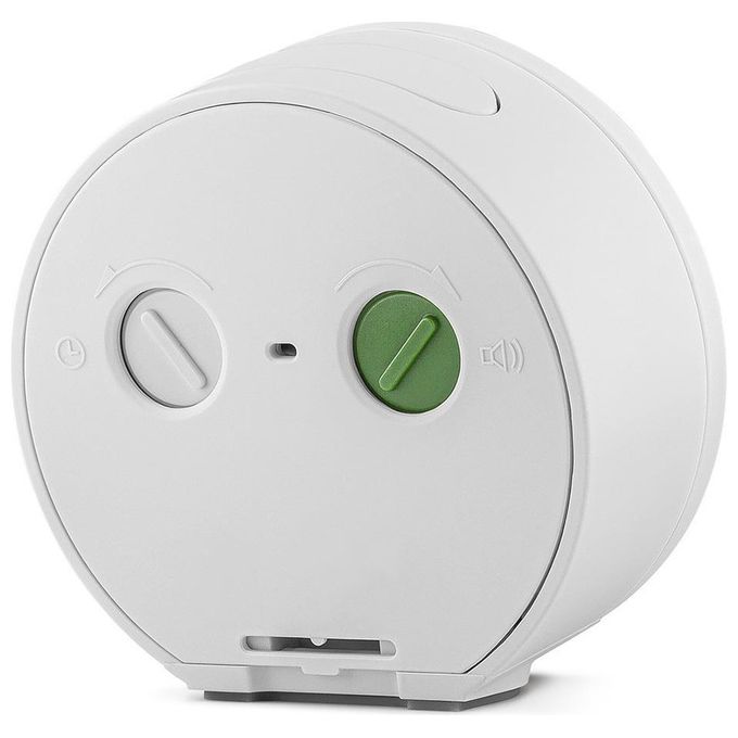 Braun BC 12 W Sveglia al Quarzo Bianco