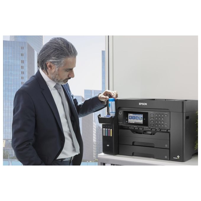 Epson Ecotank Et-16650 Stampante Multifunzione ad Inchiostro 4800x2400 Dpi 32ppm A3+ Wi-Fi