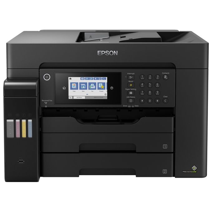 Epson Ecotank Et-16650 Stampante Multifunzione ad Inchiostro 4800x2400 Dpi 32ppm A3+ Wi-Fi
