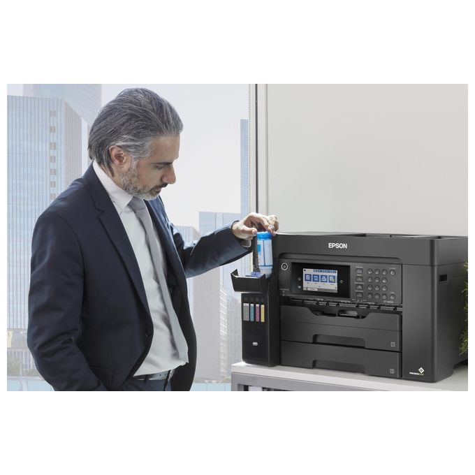 Epson Ecotank Et-16650 Stampante Multifunzione ad Inchiostro 4800x2400 Dpi 32ppm A3+ Wi-Fi