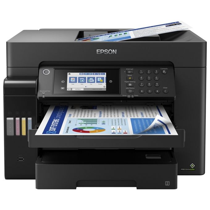 Epson Ecotank Et-16650 Stampante Multifunzione ad Inchiostro 4800x2400 Dpi 32ppm A3+ Wi-Fi