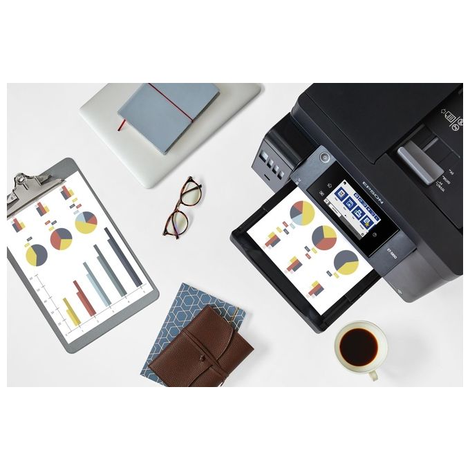 Epson Stampante Inkjet Multifunzione Ecotank Et-5800 Risoluzione 4800x2400 DPI A4 Wi-Fi Nera
