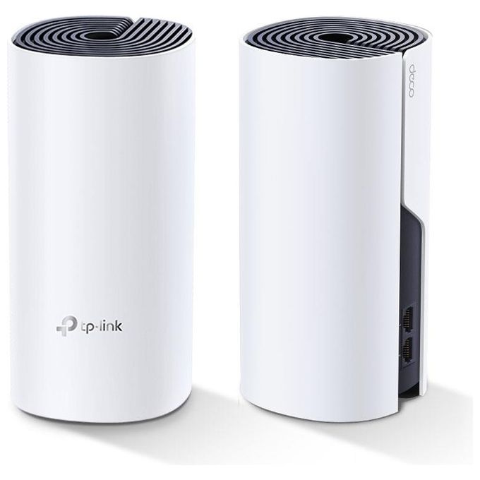 TP-Link Deco P9 V2 Adattatore Powerline 2 Router fino a 370 m.q. Maglia Switch a 2 Porte GigE