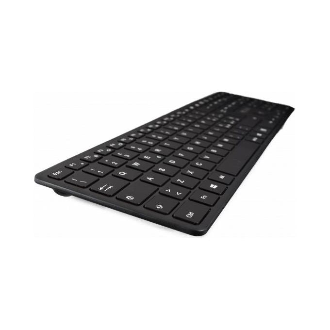 V7 KW550ITBT Tastiera Bluetooth Layout Italiano 24ghz Silenziosa QWERTY Italiano Nero