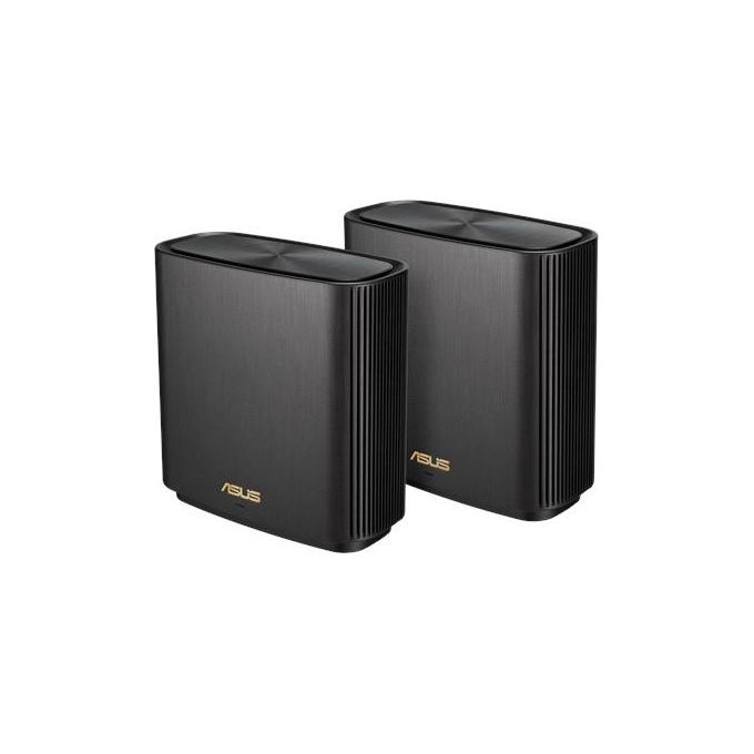 ASUS ZenWiFi XT8 sistema Mesh Wi-Fi 6 tri-band AX6600, copertura fino a 410 m²-6+ camere, 6.6 gbps wi-fi, 3 ssid, Internet security e controllo genitori incluso a vita, porta 2.5g, 2 pezzi