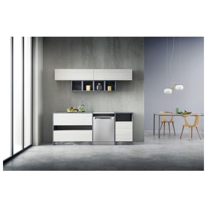 Whirlpool WFO 3O41 PL X Lavastoviglie a libera installazione 14 Coperti Classe energetica C 10 Programmi 60 cm Acciaio Inox
