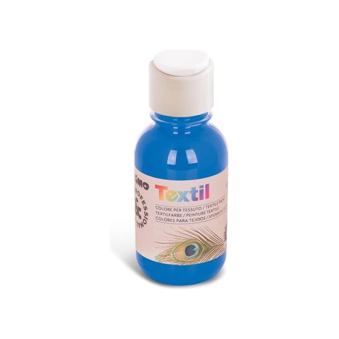 Primo Colore per Tessuto 125ml Ciano