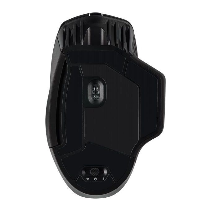 Corsair Dark Core RGB PRO, Mouse Gaming Wireless-Con Filo, Sensore Ottico da 18.000 DPI, Tecnologia Slipstream, Otto Pulsanti Programmabili, Illuminazione Dinamica Multicolore RGB, Nero