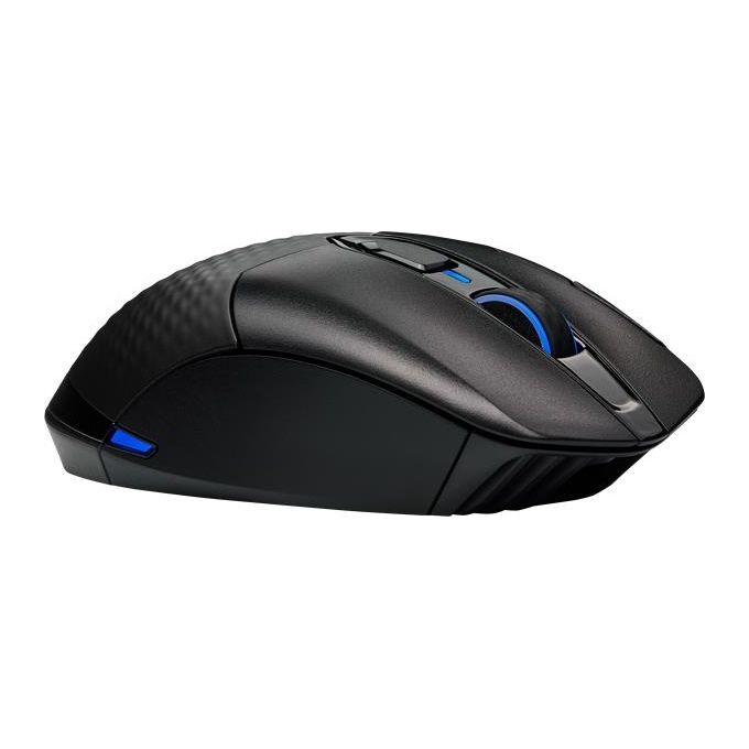 Corsair Dark Core RGB PRO, Mouse Gaming Wireless-Con Filo, Sensore Ottico da 18.000 DPI, Tecnologia Slipstream, Otto Pulsanti Programmabili, Illuminazione Dinamica Multicolore RGB, Nero