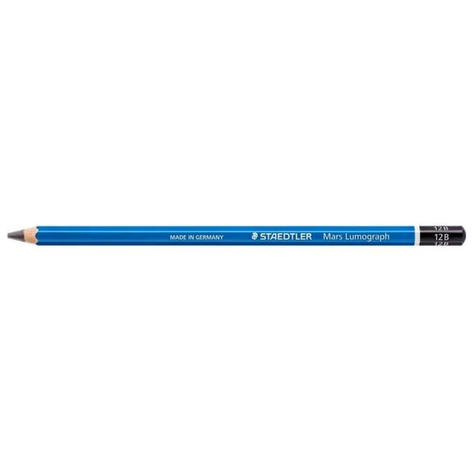 Staedtler Confezione 12 Matite Mars Lumograph 12B
