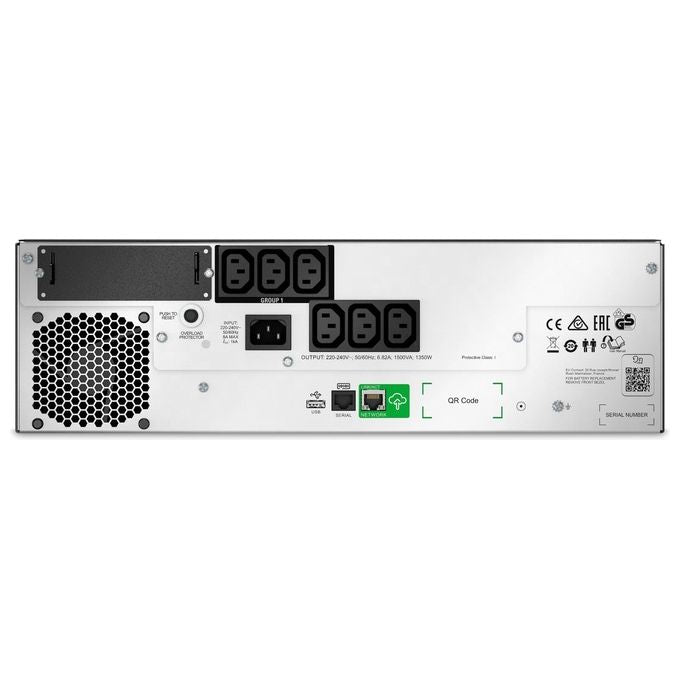 APC SMTL1500RMI3UC Gruppo di Continuita' UPS a Linea Interattiva 1500VA 1350W 6 Prese AC