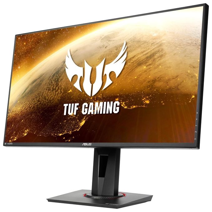 ASUS TUF Gaming VG279QM Monitor Gaming 27”, FullHD (1920x1080), 280Hz, IPS, Tempo di Risposta 1ms, G-SYNC, Adaptive Sync, Flicker Free, HDR 400, Riduzione Luce Blu, GamePlus, Regolabile, Nero