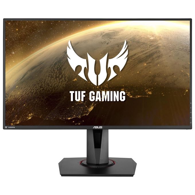 ASUS TUF Gaming VG279QM Monitor Gaming 27”, FullHD (1920x1080), 280Hz, IPS, Tempo di Risposta 1ms, G-SYNC, Adaptive Sync, Flicker Free, HDR 400, Riduzione Luce Blu, GamePlus, Regolabile, Nero