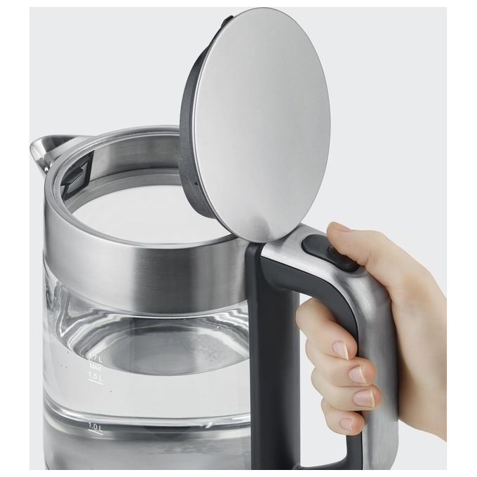 Severin WK 3420 Bollitore di Vetro per Acqua 1.7 Litri 2200W