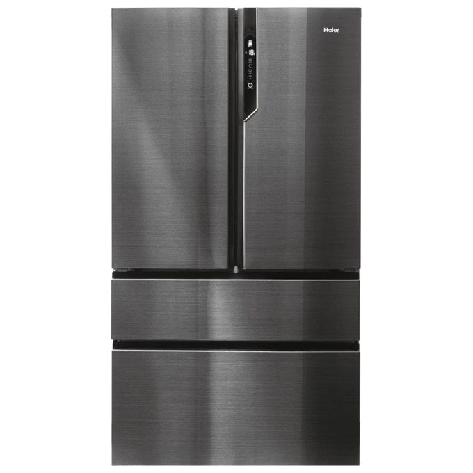 Haier FD 100 Serie 7 HB26FSNAAA Frigorifero Side-by-Side Libera Installazione 750 Litri Classe Energetica E Argento-Titanio