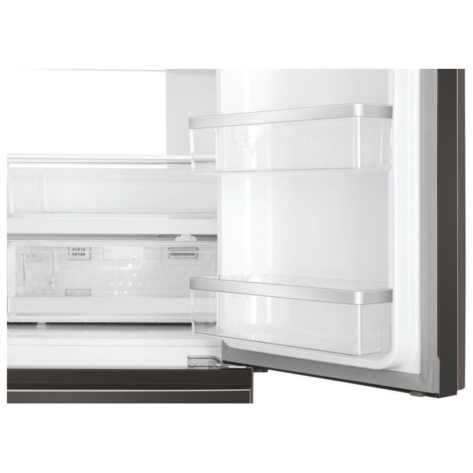 Haier FD 100 Serie 7 HB26FSNAAA Frigorifero Side-by-Side Libera Installazione 750 Litri Classe Energetica E Argento-Titanio