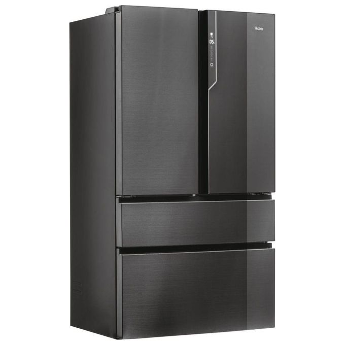 Haier FD 100 Serie 7 HB26FSNAAA Frigorifero Side-by-Side Libera Installazione 750 Litri Classe Energetica E Argento-Titanio