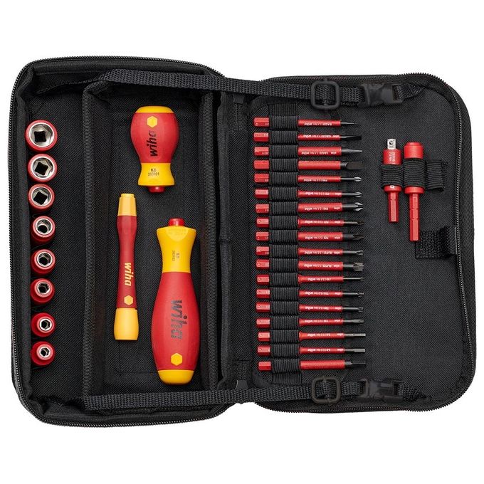 Wiha 7209NK-2002 SlimVario Set Valigetta Porta Utensili con Contenuto