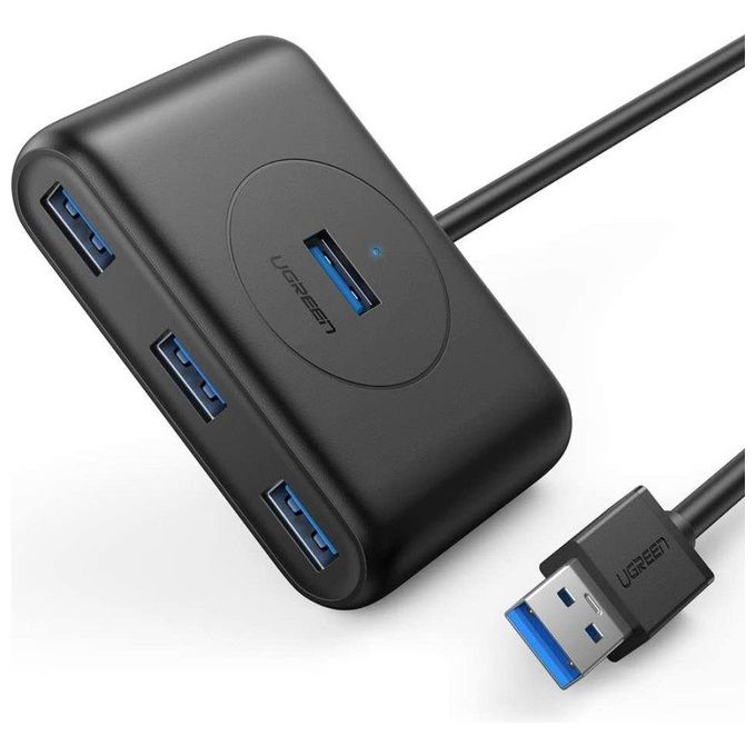 Ugreen Hub Usb 3.0 0.5mt Nero