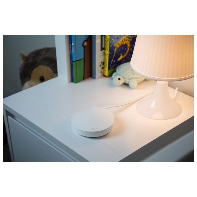 TP-LINK DECO M5 Wireless Router Ac1300 Whole-home Dualband Quadcore 717mhz 2p Gigabit 1p usb