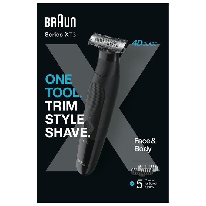 Braun Series XT 3200 Regolabarba FaceBody