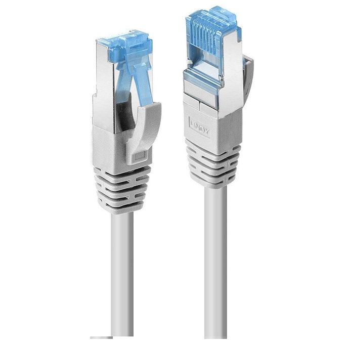 Lindy Cavo di Rete 3mt Cat6a S-Ftp S-Stp Grigio