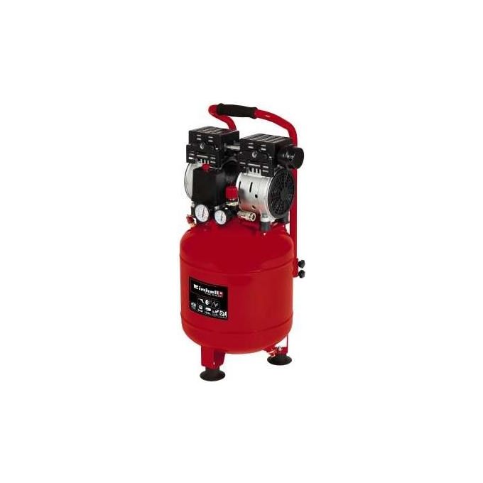 Einhell Compressore Silenziato Te-Ac 24 Silent per Fai da Te e Lavori di Giardinaggio