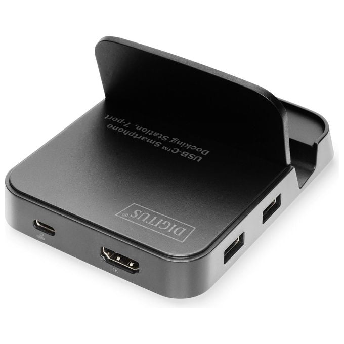 Digitus Docking Station Connettore Usb Tipo C con 7 Porte per Smartphone