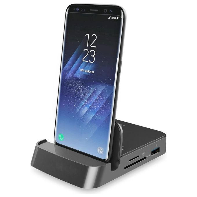 Digitus Docking Station Connettore Usb Tipo C con 7 Porte per Smartphone