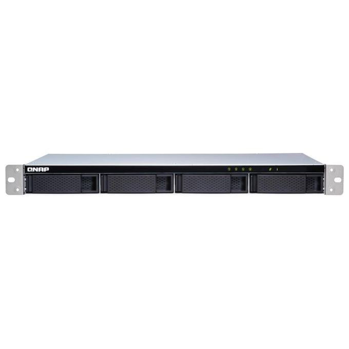 Qnap TL-R400S Contenitore di Unita' di Archiviazione Enclosure Hdd-Ssd Nero-Grigio 2.5-3.5