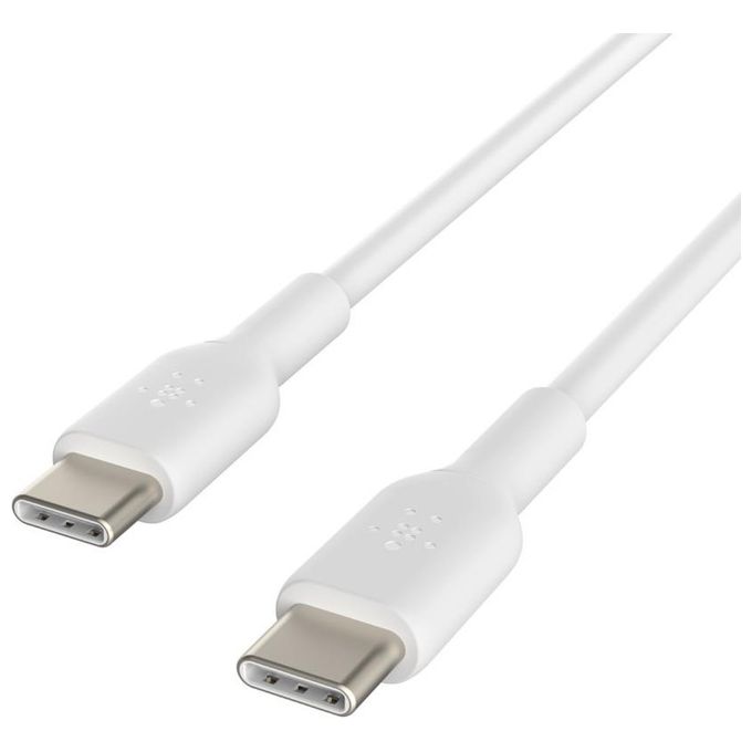 Belkin Boost Charge Cavo da Usb-C a Usb-C 1mt PVC Bianco