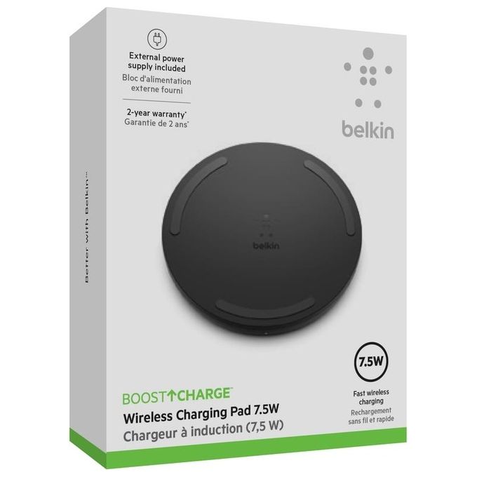 Belkin Boost Charge Tappetino di Ricarica Wireless da 10W Nero
