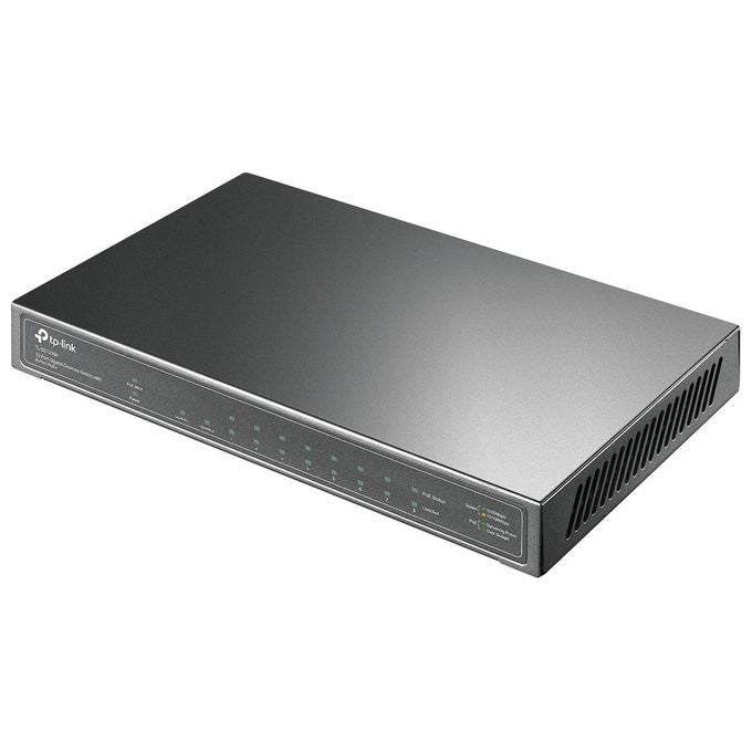 Tp-Link TL-SG1210P Switch Gigabit Ethernet 10-100-1000 Supporto Power Over Ethernet Grigio