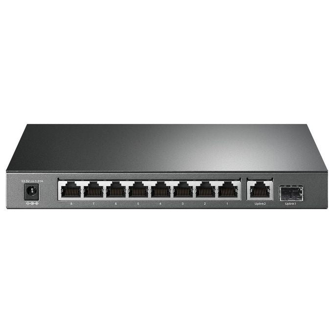 Tp-Link TL-SG1210P Switch Gigabit Ethernet 10-100-1000 Supporto Power Over Ethernet Grigio