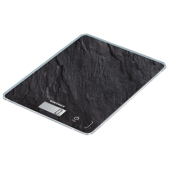 Soehnle Bilancia da Cucina Page Compact 300 Slate Vetro-Ardesia