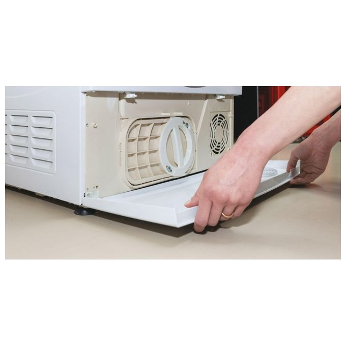 Hoover H-DRY 500 NR4 H7A2TCBEX-S asciugatrice Libera installazione Caricamento frontale Slim 7 kg Bianco