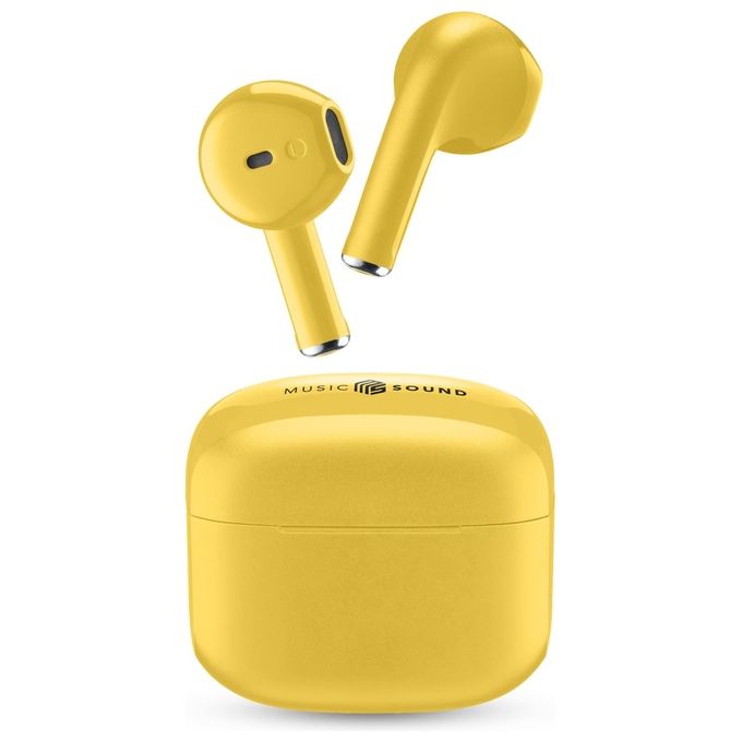 Cellular Line Auricolare Bluetooth Tws Swag Giallo